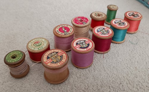 Vintage wooden cotton - 11,