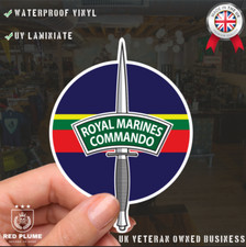 Royal Marines Commando Decal -