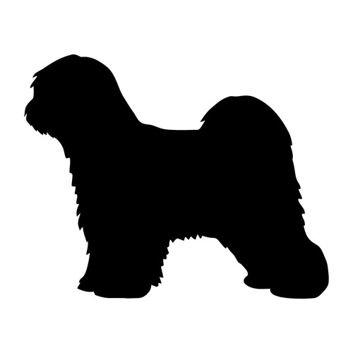 Tibetan terrier vinyl - , decal