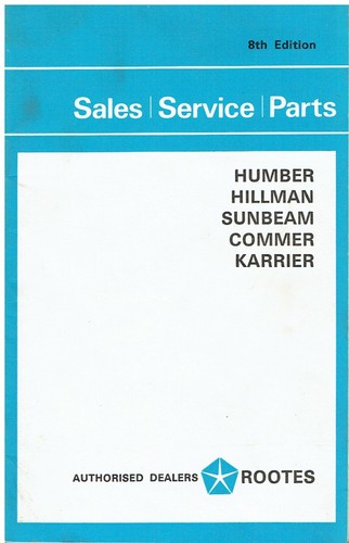Sunbeam alpine rapier - alpine,