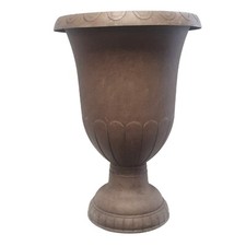 Large brown outdoor - outdoor, urn