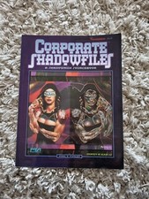 CORPORATE SHADOWFILES: A SHADOWRUN SOURCEBOOK  By Nigel D. Findley  FASA 7113