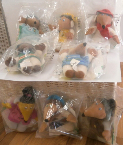 The wombles set - set, mcdonalds