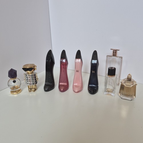 Empty perfume bottles - perfume, job