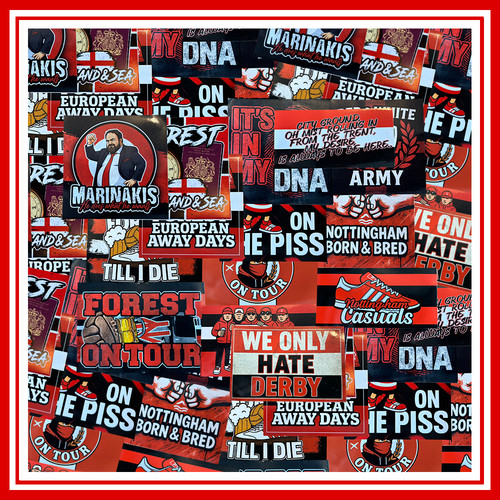 Forest stickers mixed - |,