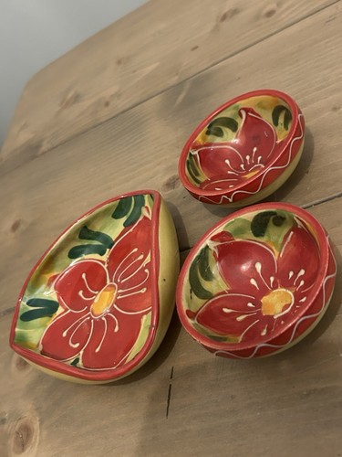 Set three hand painted - three,