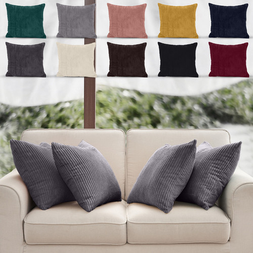 Crushed velvet cushion cover - velvet,