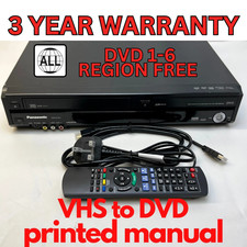 Panasonic DMR-EX98V DVD VHS