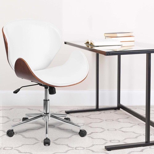 White executive office chair - executive,