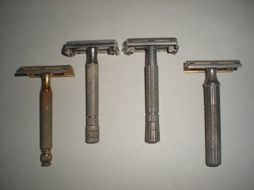 Vintage gillette safety razor - vintage,