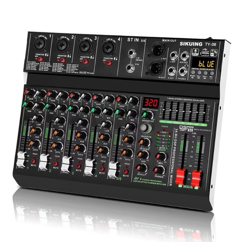 Channel audio mixer band - 6,