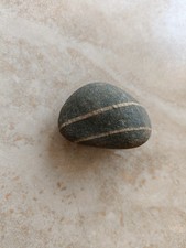 Wishing Stone With Two Continuous Lines Around It Rare.