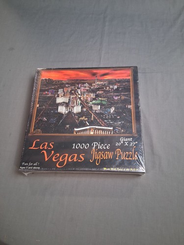 Las vegas 1000 piece jigsaw - vegas,