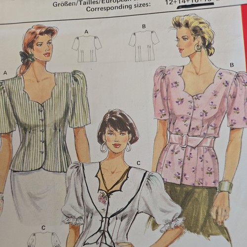 Burda 5358 vintage used cut - vintage,