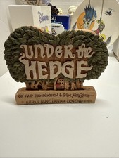 RARE Under The Hedge Sign