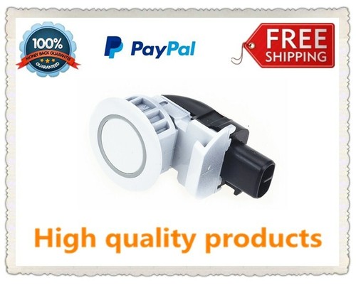 White pdc parking sensor - white,