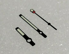 ⚫ BLACK 6105 CAPTAIN WILLARD HANDS FOR SEIKO NH35 NH36 7S26 7002...