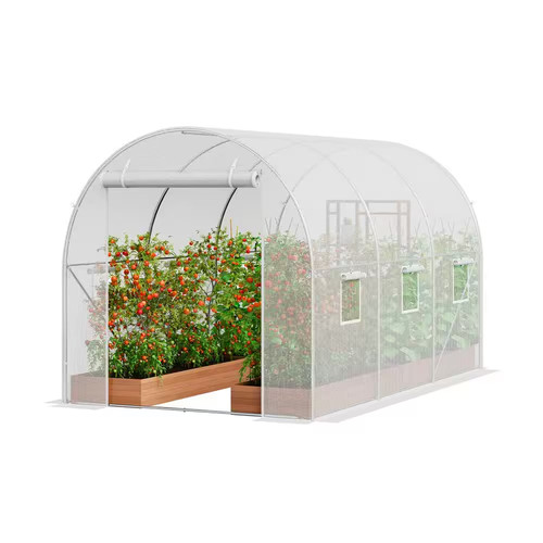 Walk tunnel greenhouse 9 - tunnel,