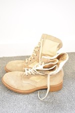 British Army Gulf War Issue High Leg Desert Boots 7 M Granby