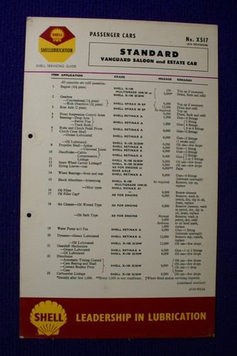 Standard vanguard - standard,