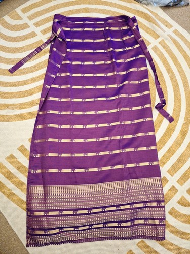 Ladies purple wraparound - purple,