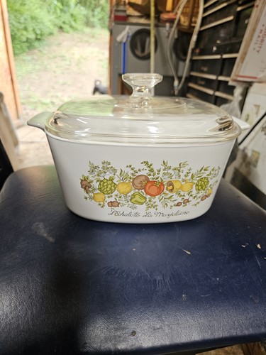 Corning ware x4 - corning, 8"x8"x4"