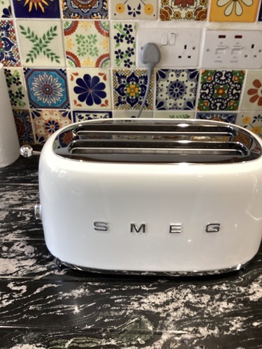 Smeg toaster tsf02whuk white - smeg,