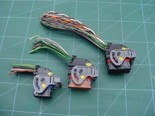 Renault Master 2.5 G9U Engine Ecu Wiring Plugs x3 BOSCH EDC16C36 Pcm Loom Plug
