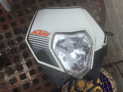 Genuine ktm headlight and - headlight, mask