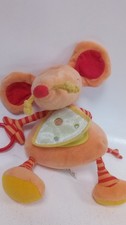 Jellycat Jolly Jitters Mouse Plush Soft Toy Orange Red Striped Ears