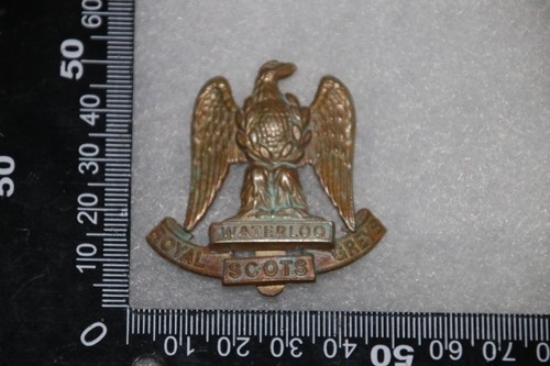 British army metal cap - metal, badge