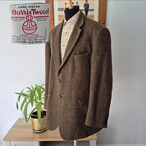Harris tweed olive green - harris,