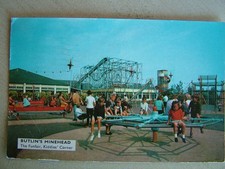 Postcard BUTLIN'S MINEHEAD, THE FUNFAIR, KIDDIES CORNER. Used 1968.