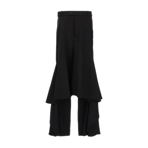 Balenciaga womens godet skirt - womens,
