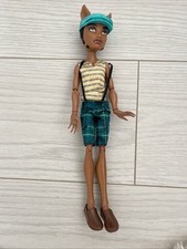 MONSTER HIGH CLAWD WOLF Doll Retired Rare Boy Clothed Hat Action Figure