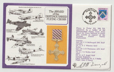 12/6/1984 Jersey Flown Cover - RAF (DM)2 - Award of Distinguished Flying Cross