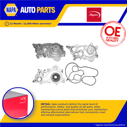Water pump fits skoda yeti - water,