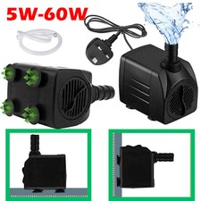 Electric Water Feature Pump Small Fountain for Garden Fish Pond Aquarium Pump UK