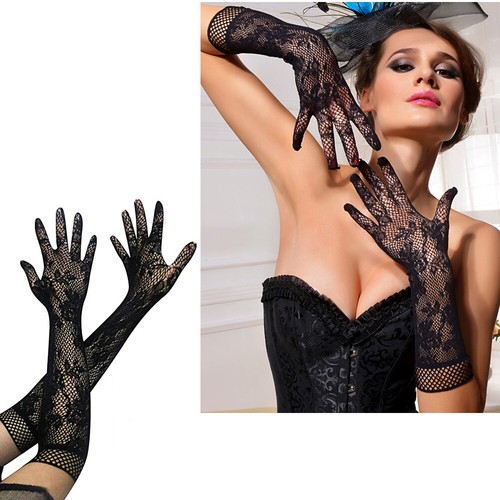 Long lace floral black - floral,