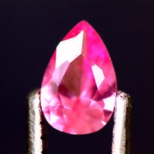 Hot Pink Lab Created Ruby, Cut