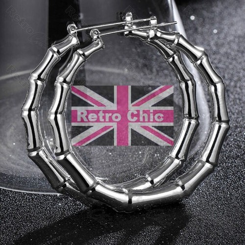 7cm chunky bamboo hoop - 7cm,