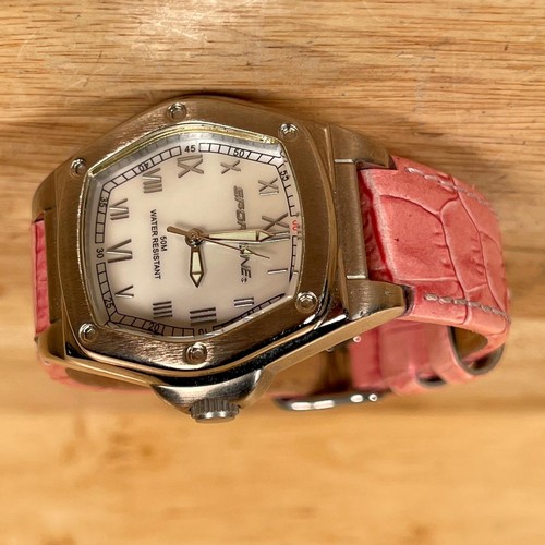 Sportline unisex pink leather - sportline,