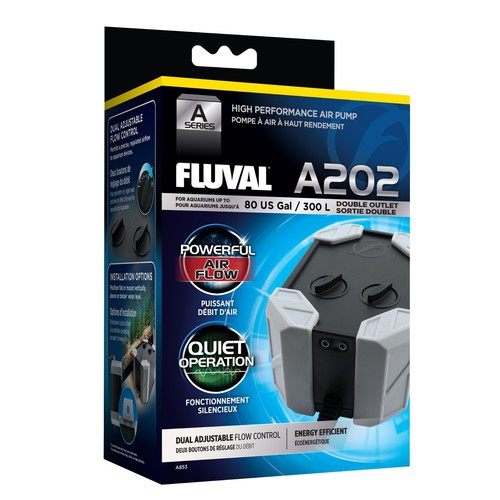 Fluval 202 air pump aquarium - a,