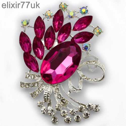 New large silver flower - 3",