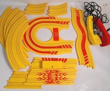 Yellow Micro Scalextric Simpsons Skateboard Chase Track Spares / Triggers