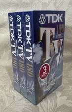 TDK TV180 3 Hour VHS Blank