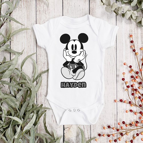 Mickey mouse personalised baby - mickey,