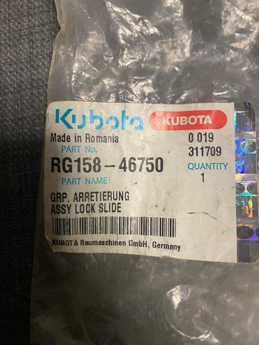 Kubota rg158 46750 - rg158-46750, lock