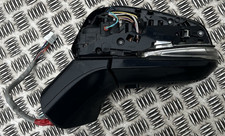 TOYOTA RAV4 MK5 - 2019 - 2025 - BLACK PASSENGER SIDE WING MIRROR POWER FOLDING