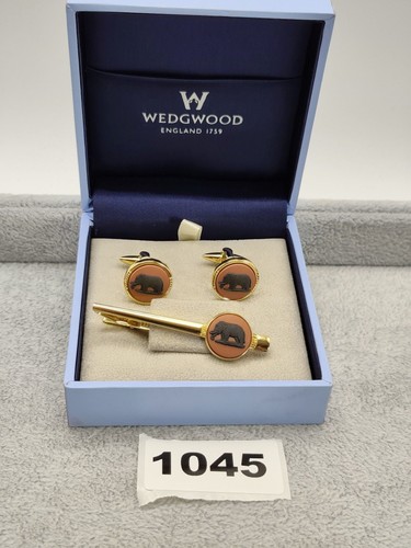 Wedgwood gold brown elephant - wedgwood,